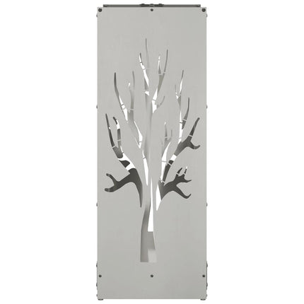 brændestativ 40x30x80 cm rustfrit stål