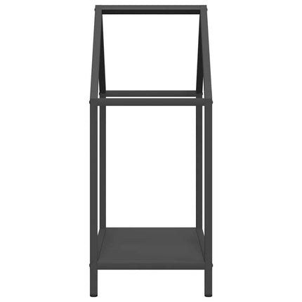 brændestativ 40x25x60 cm koldvalset stål sort