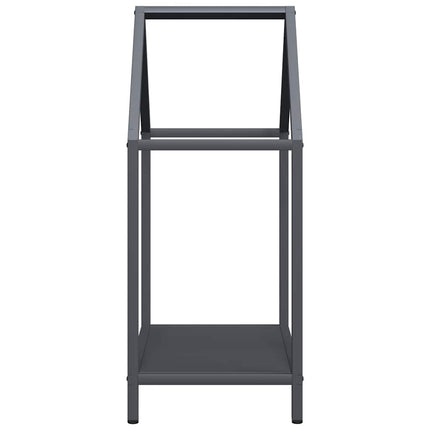 brændestativ 40x25x60 cm koldvalset stål antracitgrå