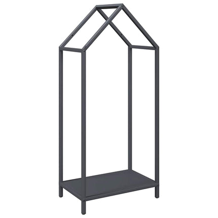 brændestativ 40x25x90 cm koldvalset stål antracitgrå