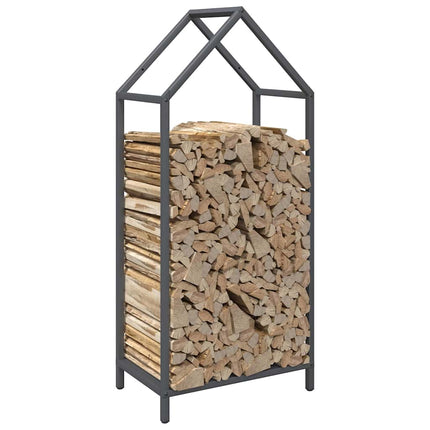 brændestativ 40x25x90 cm koldvalset stål antracitgrå