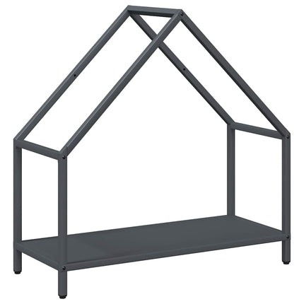brændestativ 60x25x60 cm koldvalset stål antracitgrå