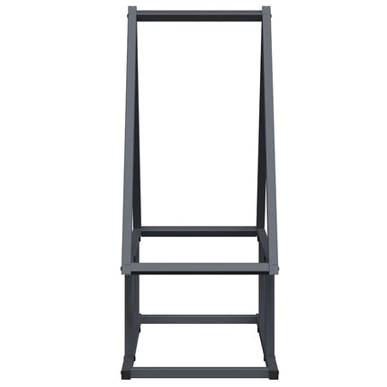 brændestativ 50x25x60 cm koldvalset stål antracitgrå
