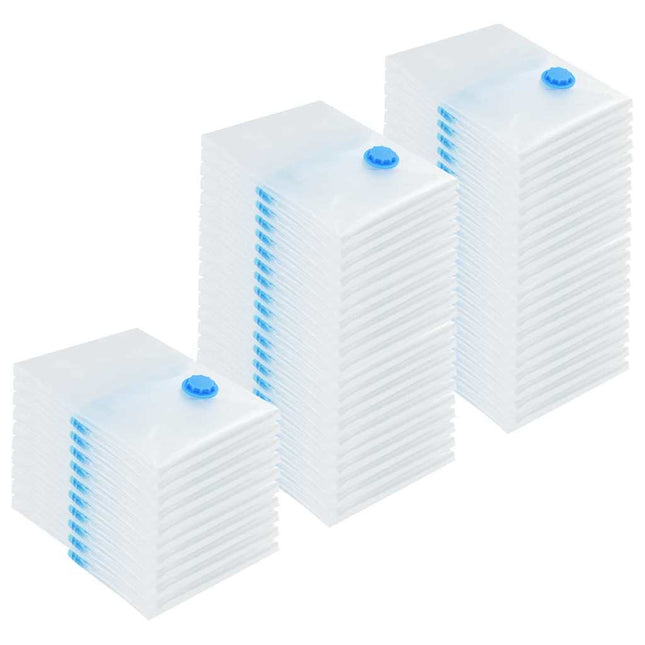 Opbevaringsposer 50 pcs Gennemsigtig og blå 70 x 50 cm