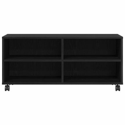 TV-skab 90 x 35 x 40.5 cm Sort Konstrueret træ