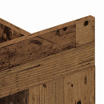 TV-skab 152 x 22 x 113 cm Gammelt træ Konstrueret træ