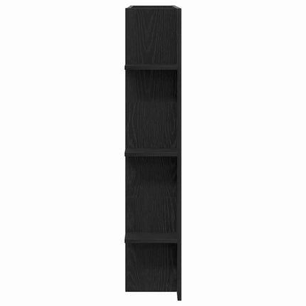 TV-skab 152 x 22 x 113 cm Sort eg Konstrueret træ