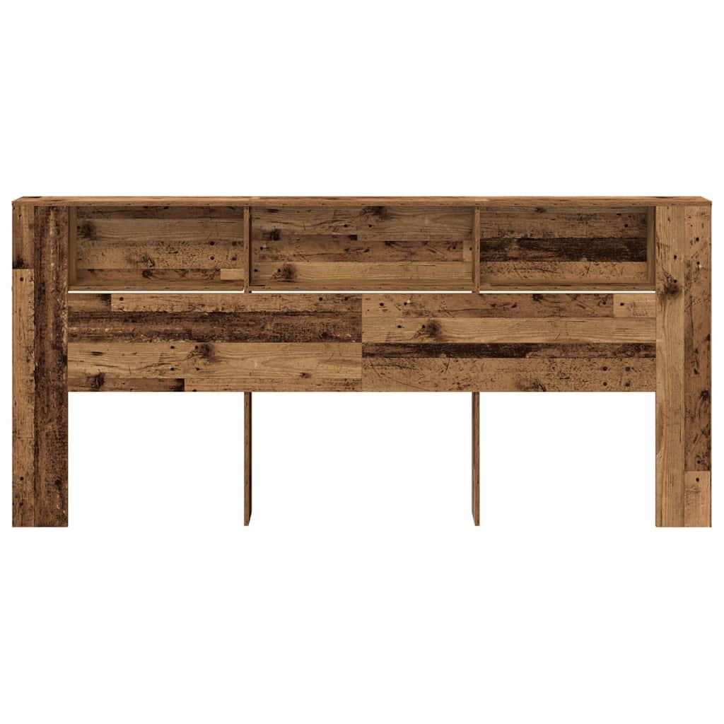 Hovedgærde Skab med hylde Gammelt træ 220 x 18,5 x 102,5 cm