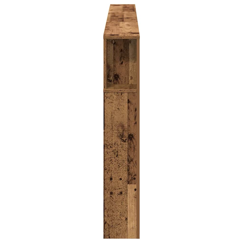 Hovedgærde Skab med hylde Gammelt træ 220 x 18,5 x 102,5 cm