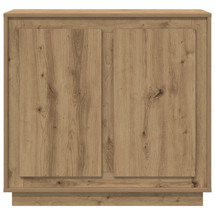 Sideboard Artisan Egetræ 80 x 40 x 75 cm Konstrueret træ