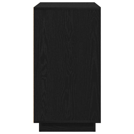 Sideboard Sort eg 80 x 40 x 75 cm Konstrueret træ