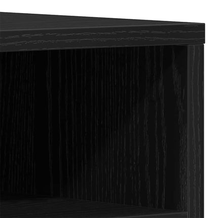 TV-skab 150 x 30 x 44,5 cm Sort eg Konstrueret træ
