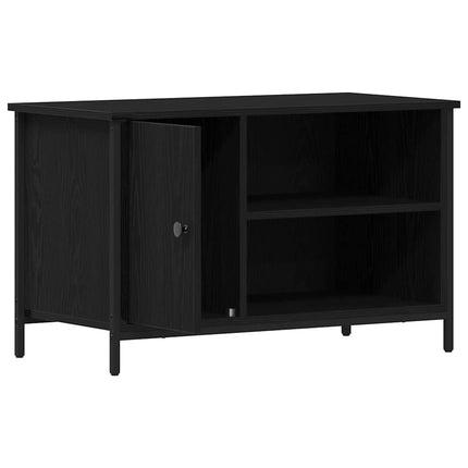 TV-skab 80 x 40 x 50 cm Sort eg Konstrueret træ
