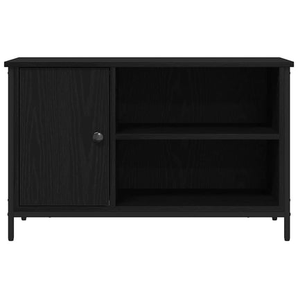 TV-skab 80 x 40 x 50 cm Sort eg Konstrueret træ