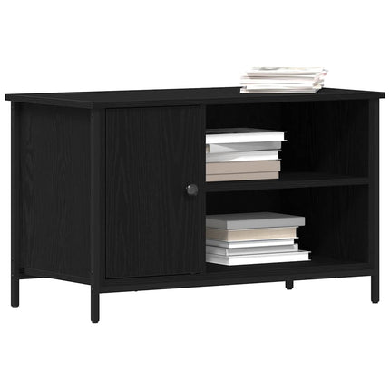 TV-skab 80 x 40 x 50 cm Sort eg Konstrueret træ