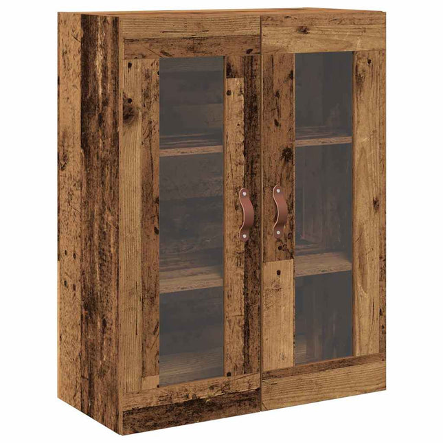 Vægskab Gammelt træ 69,5 x 34 x 90 cm Konstrueret træ