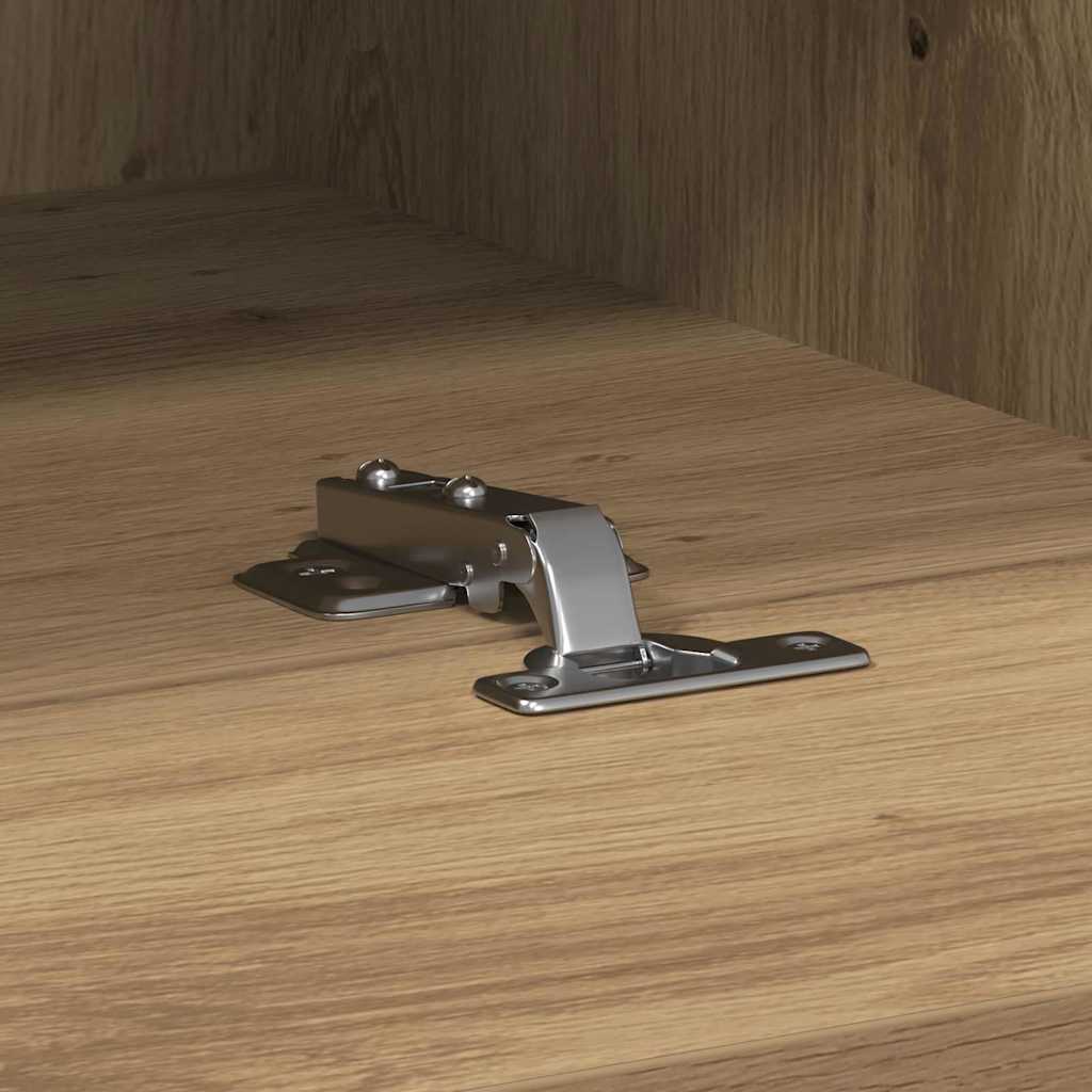 TV vægskab 2 pcs artisan eg 100 x 30 x 30 cm Konstrueret træ