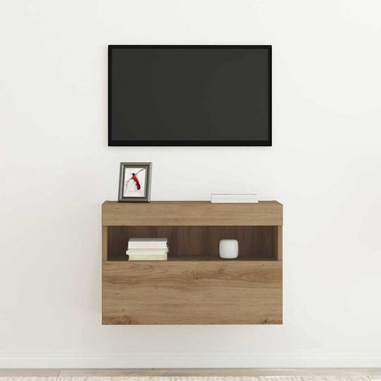 TV vægskab 60 x 30 x 40 cm artisan eg Konstrueret træ