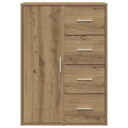 Sideboard Artisan Egetræ 60 x 31 x 84 cm Konstrueret træ