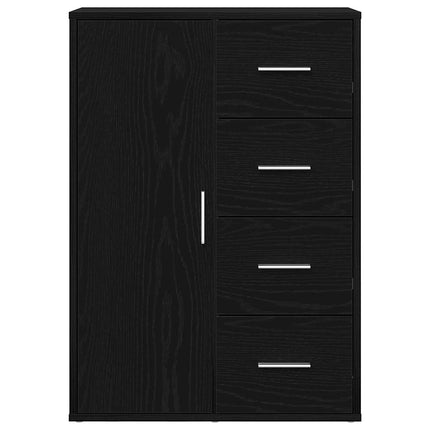 Sideboard Sort eg 60 x 31 x 84 cm Konstrueret træ