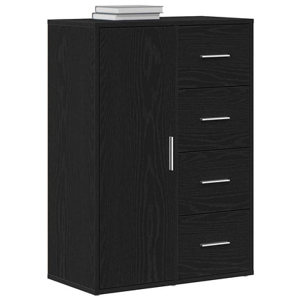 Sideboard Sort eg 60 x 31 x 84 cm Konstrueret træ