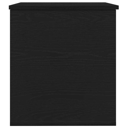Opbevaringskasse Sort eg 60 x 42 x 46 cm Konstrueret træ