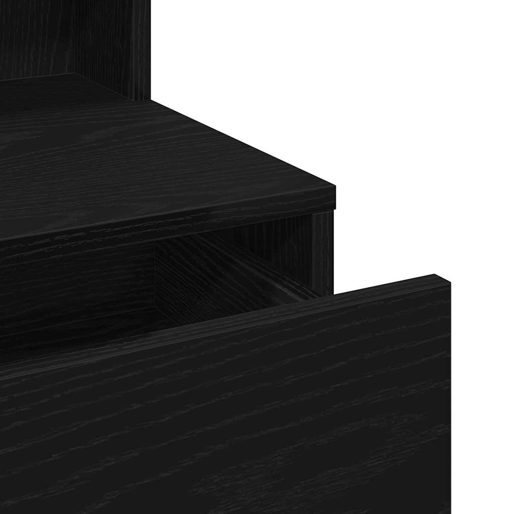 Sminkebord - Dressingbord Sort eg 80 x 41 x 144,5 cm Konstrueret træ