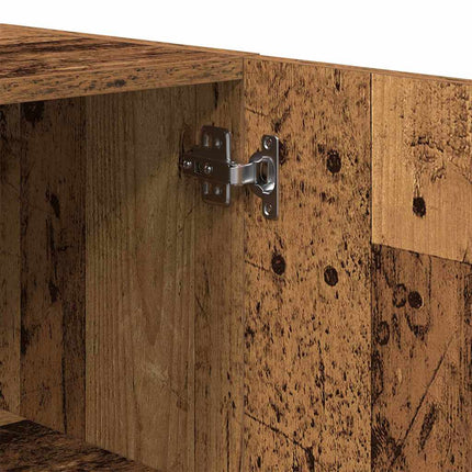 Vægskab 60 x 31,5 x 60 cm Konstrueret træ Gammelt træ