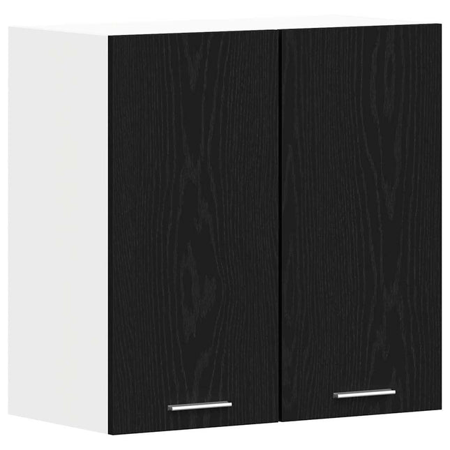 Hængeskab Lyon Sort eg 60 x 31 x 60 cm Konstrueret træ