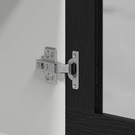 Hængeskab Lyon Sort eg 80 x 31 x 60 cm Konstrueret træ