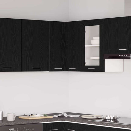 Hængeskab Lyon Sort eg 57 x 57 x 60 cm Konstrueret træ