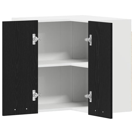 Hængeskab Lyon Sort eg 57 x 57 x 60 cm Konstrueret træ
