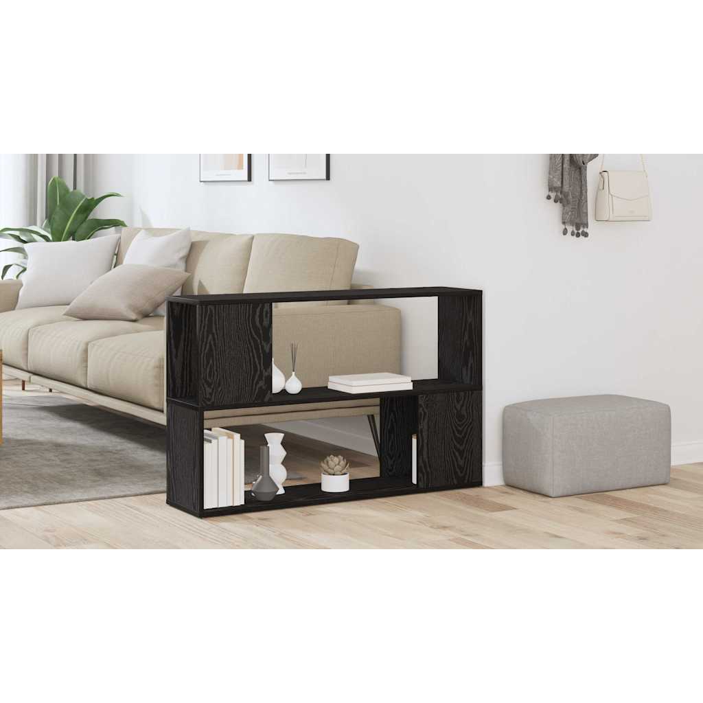TV-møbelsæt Vægmonteret Sort 100 x 24 x 63 cm Konstrueret træ