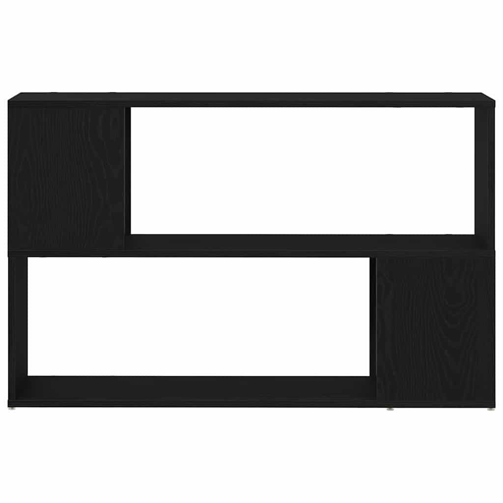 TV-møbelsæt Vægmonteret Sort 100 x 24 x 63 cm Konstrueret træ