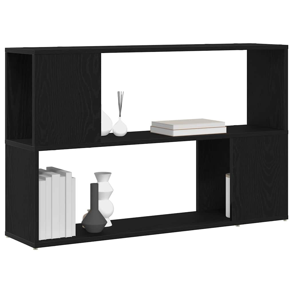 TV-møbelsæt Vægmonteret Sort 100 x 24 x 63 cm Konstrueret træ
