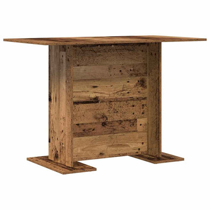 Spisebord 110 x 60 x 75 cm Konstrueret træ Gammelt træ