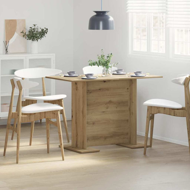 Spisebord artisan eg 110 x 60 x 75 cm Konstrueret træ