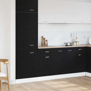 Hængeskab med skuffe Sort eg 50 x 46 x 81,5 cm Konstrueret træ