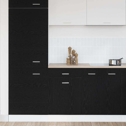 Hængeskab Sort eg 50 x 46 x 81,5 cm Konstrueret træ