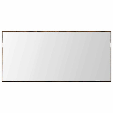 Spejl Brun 80 x 37 cm Glas og Ingeniørtræ