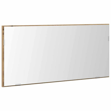 Spejl artisan eg 80 x 37 cm Glas og Ingeniørtræ