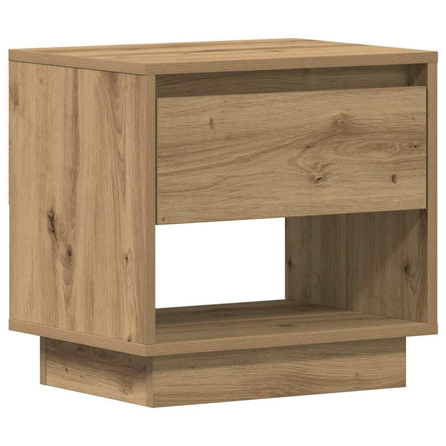 Natbord Artisan Egetræ 45 x 34 x 44 cm Konstrueret træ