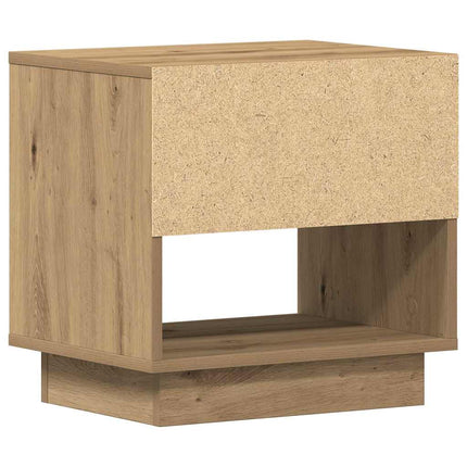 Natbord 2 stk. Artisan Egetræ 45 x 34 x 44 cm Konstrueret træ