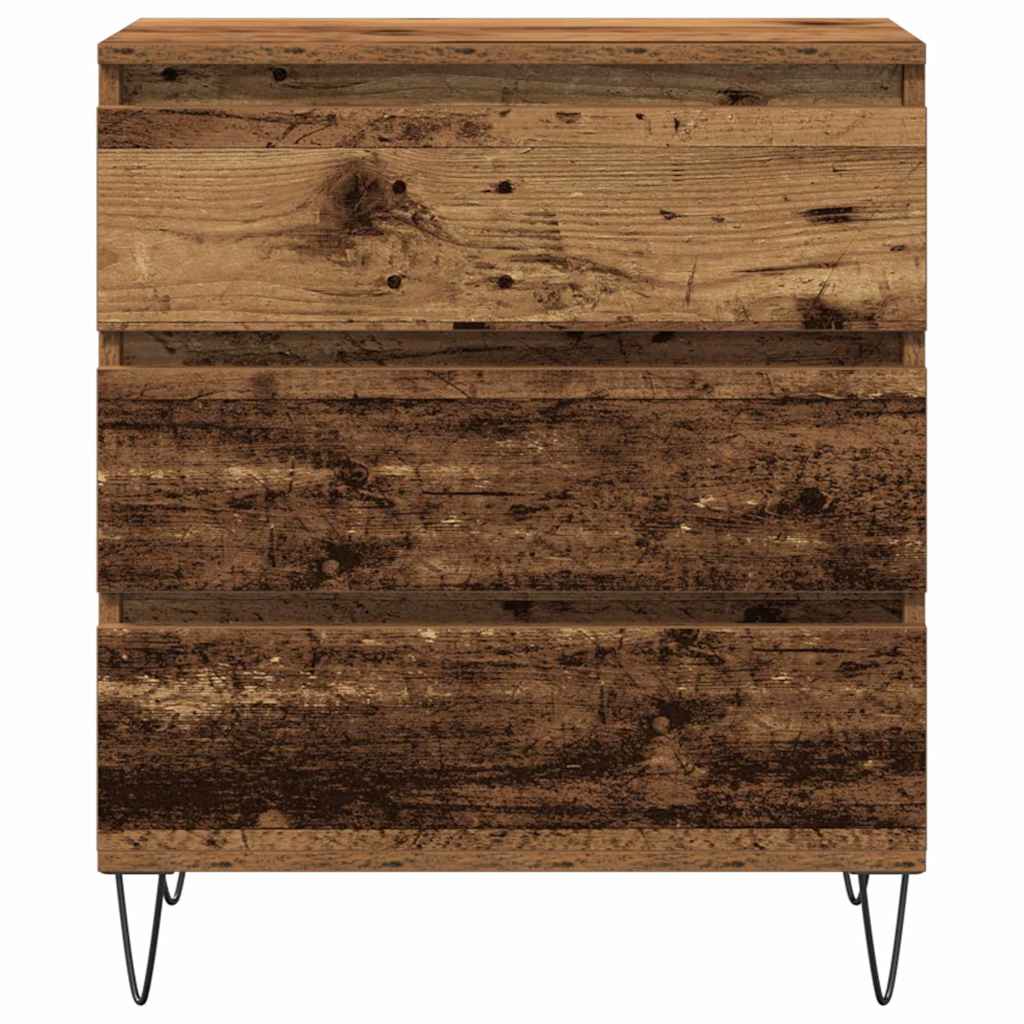 Sideboard Gammelt træ 60 x 35 x 70 cm Konstrueret træ
