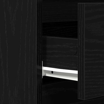 Sideboard Sort eg 60 x 35 x 70 cm Konstrueret træ