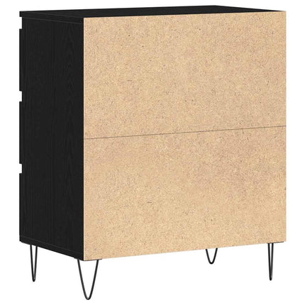 Sideboard Sort eg 60 x 35 x 70 cm Konstrueret træ