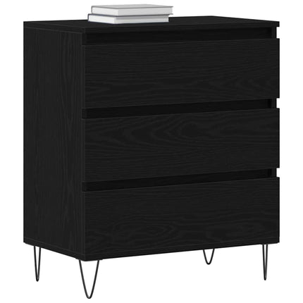 Sideboard Sort eg 60 x 35 x 70 cm Konstrueret træ