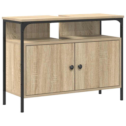 Badeværelsesskabsunder Brun 80 x 30 x 60 cm Konstrueret træ