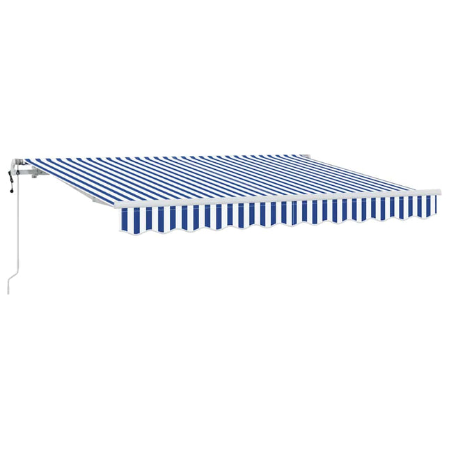 Utrækkelig Markise Blå 250 x 200 cm Stof