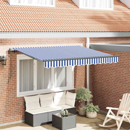 Utrækkelig Markise Blå 250 x 200 cm Stof